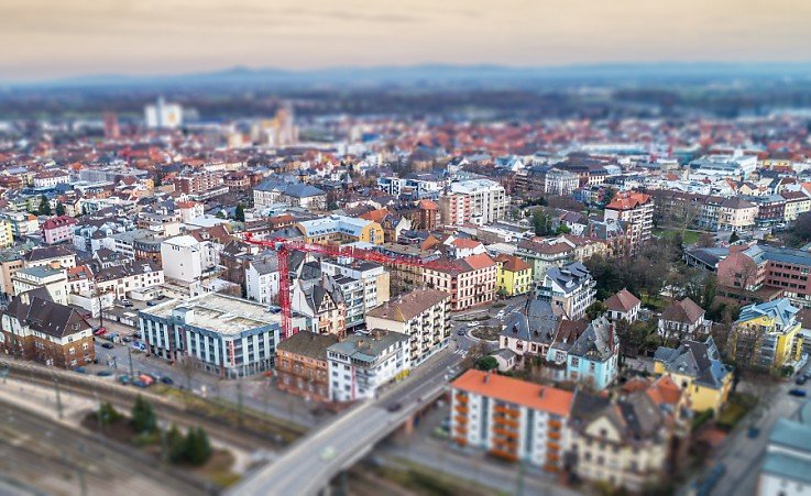 Luftbild Stadtteil