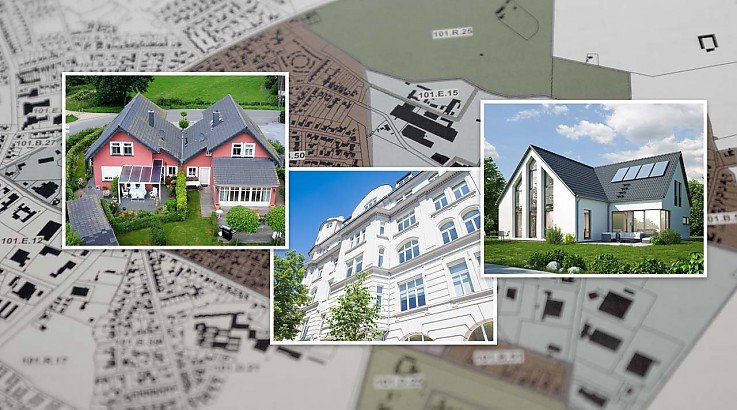 Screenshot einer Bodenrichtwerte-Recherche